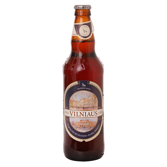 Пиво тем.н/ф Vilniaus Wheat5,8 %0,5л с/п