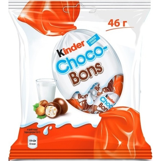 Цукерки Ferrero з мол.шок.ШокоБонс 46г