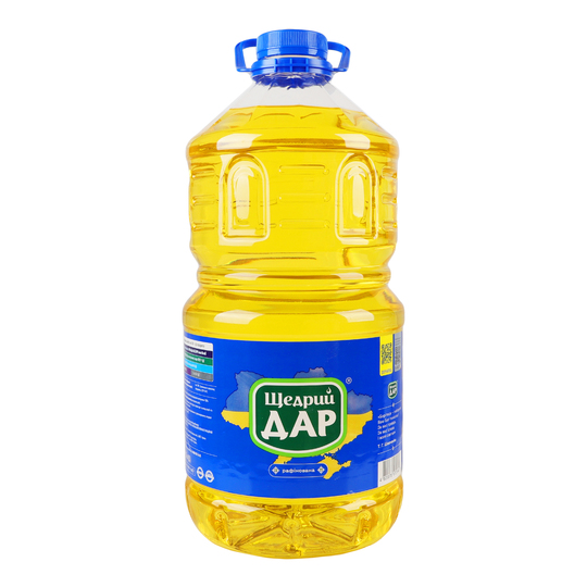 Олія соняш.раф.Щедрий Дар 5л