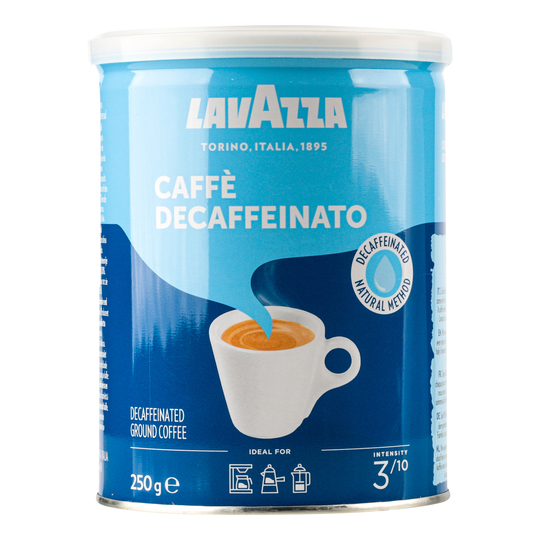 Кава мелена Lavazza e Dek ж/б 250г