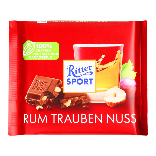 Шоколад м.з ромом Ritter Sport 100г