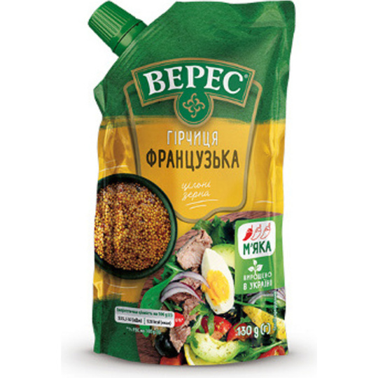 Гірчиця Французька Верес д/п 130г