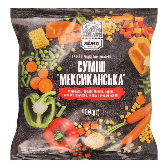 Суміш овочева Мексиканська 400г