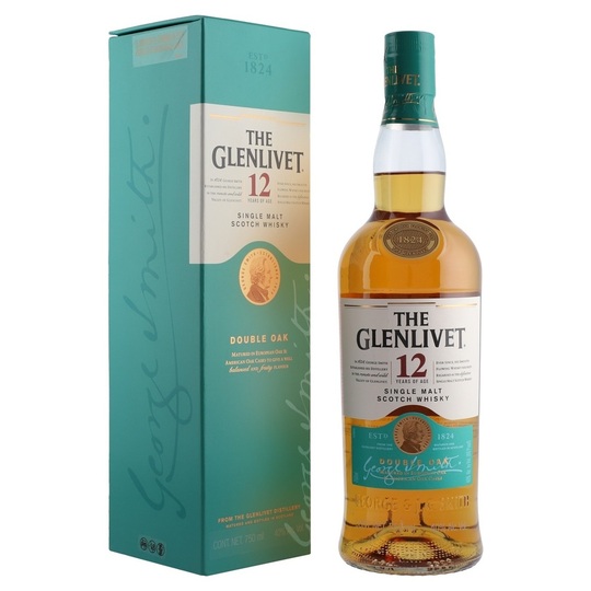 Віскі The Glenlivet 12р.40% 0,7л п/у