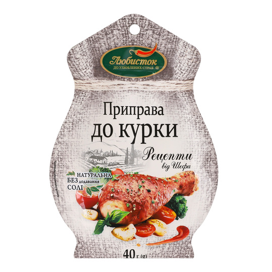 Приправа до кур.Любисток Рец.в/шефа 40г