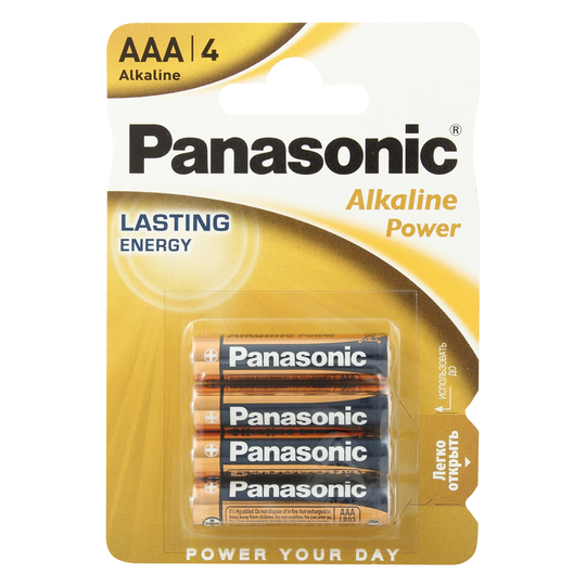 Батарейка Panasonic Alkaline Power AAA