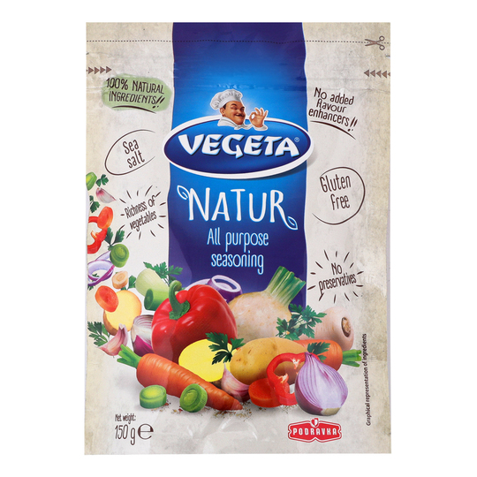 Приправа з овоч.Natur Vegeta пакет 150г