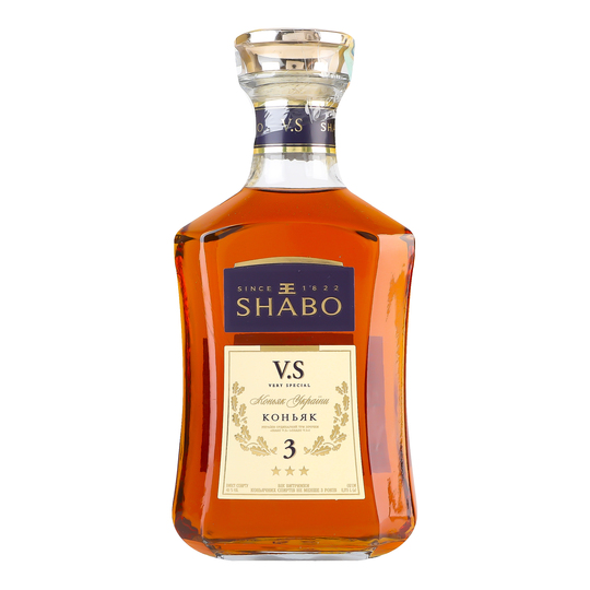 Бренді Shabo VS 3*40% 0,375л