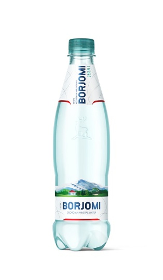 Вода с/газ.лік/ст.Borjomi 0,5л ПЕТ