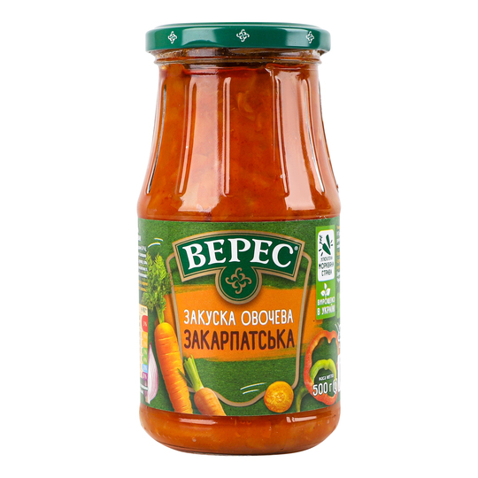 Закуска Овоч.Верес Закарп.500г