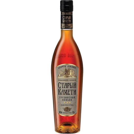 Бренді Старий Кахеті 3*40% 0,5л