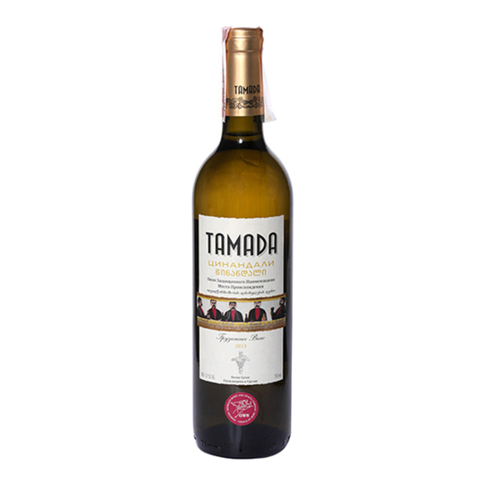 Вино GWS Tamada Цинандалі б/с13%0,75л