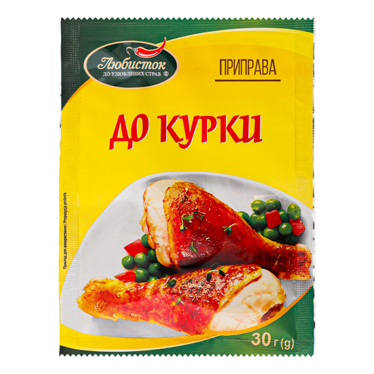 Приправа до курки Любисток 30г