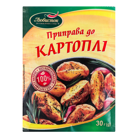 Приправа до картоплі Любисток 30г