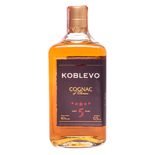 Бренді Koblevo 5*40% 0,5л