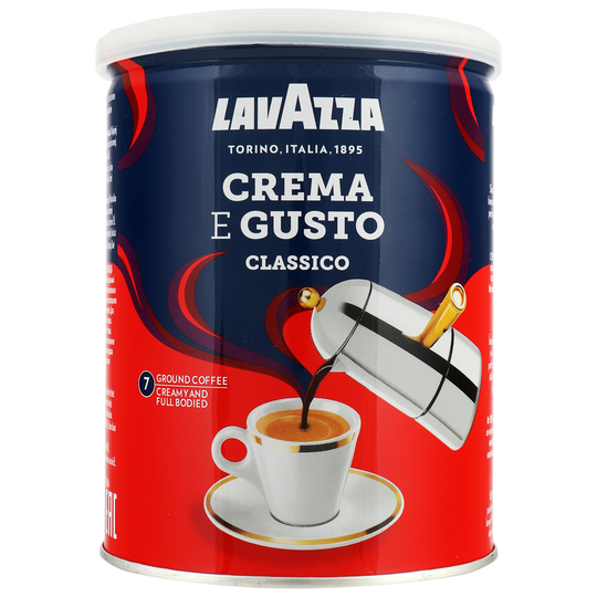Кава мел.Lavazza Crema e Gusto з/б 250г