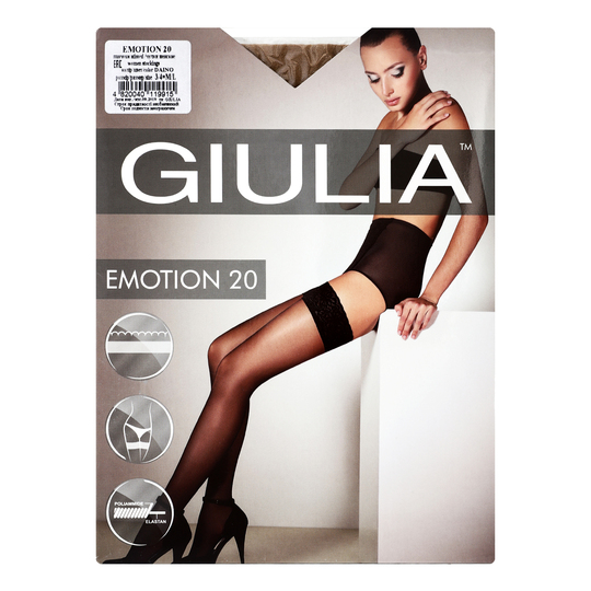 Панчохи Giulia Емоушен 20 daino 3/4