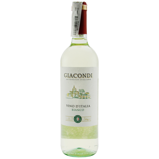 Вино Giacondi Bianco б/с11,5%0,75л