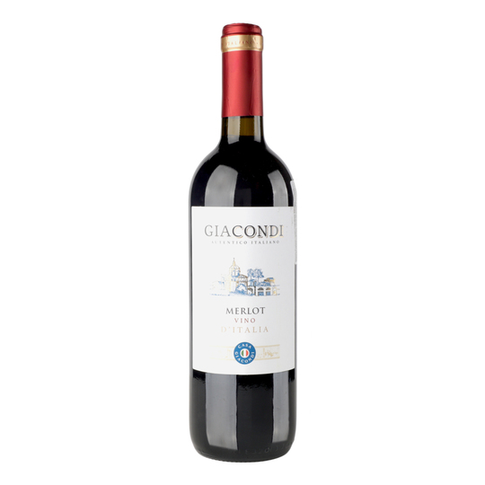 Вино Giacondi Merlot ч/нсухе 12% 0,75л