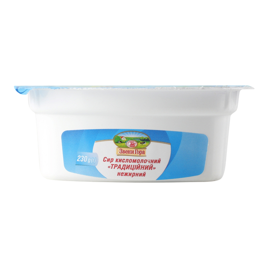Сир к/мол.0% Дом.тр.Звенигора пл.єм.230г