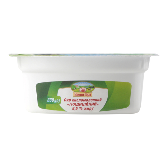 Сир к/м.9,5% Дом.тр.Звенигора пл.єм.230г