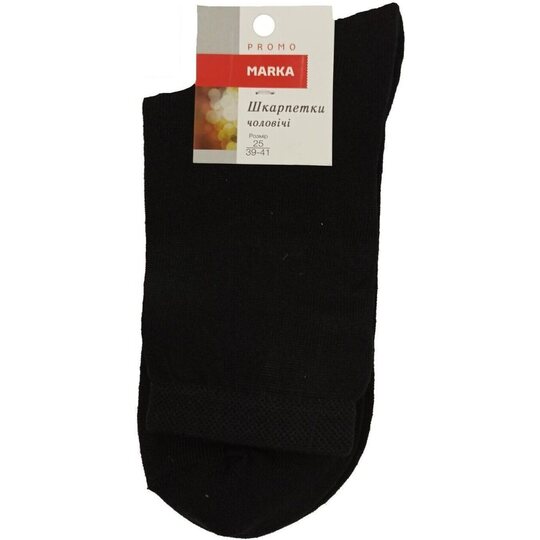 Шкарпетки чол.чорн.Marka Promo р.25