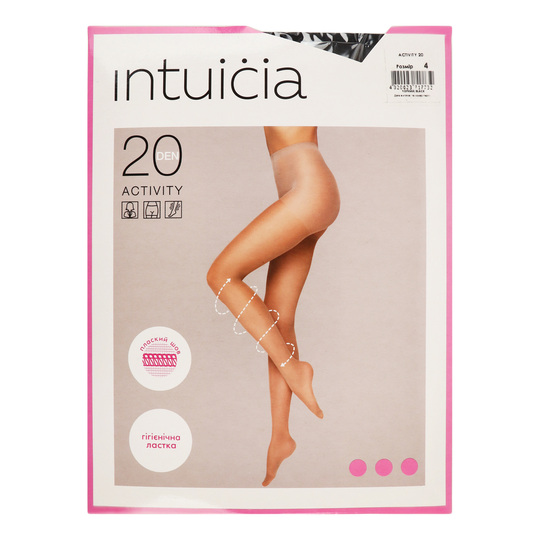 Колготи ж.Інтуіція Activiti 20 4 Black