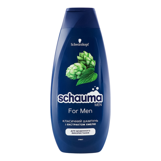 Шампунь Schauma з Хмелем д/чол 400мл