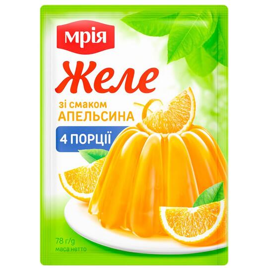 Желе апельсин Мрія 78г