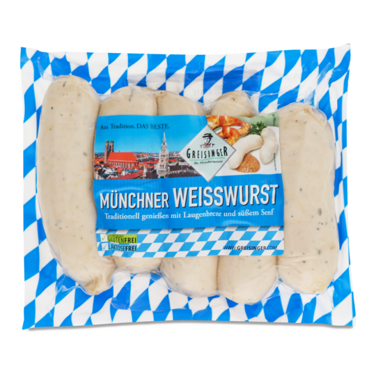 Сосиски Greisinger Мюнхенськи 350г
