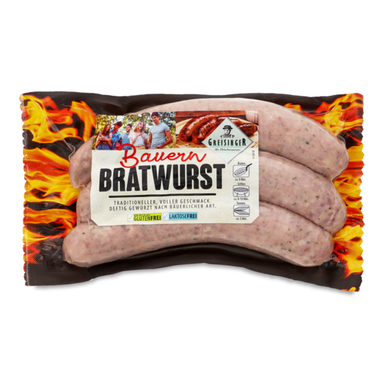 Сосиски Братвурст по-фер.Greisinger 360г