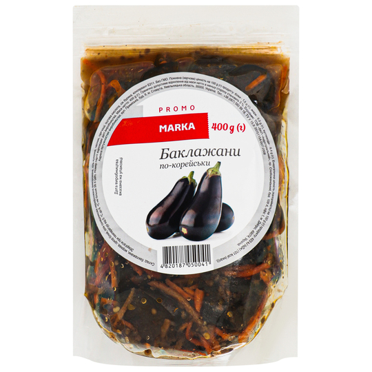 Баклажани по-корейськи Marka Promo 400г