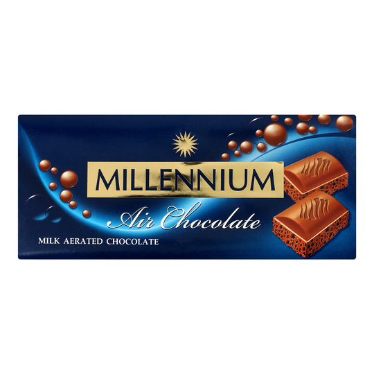 Шоколад Millennium мол.пор.Premium 90г