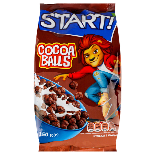 Кульки з какао Start 150г