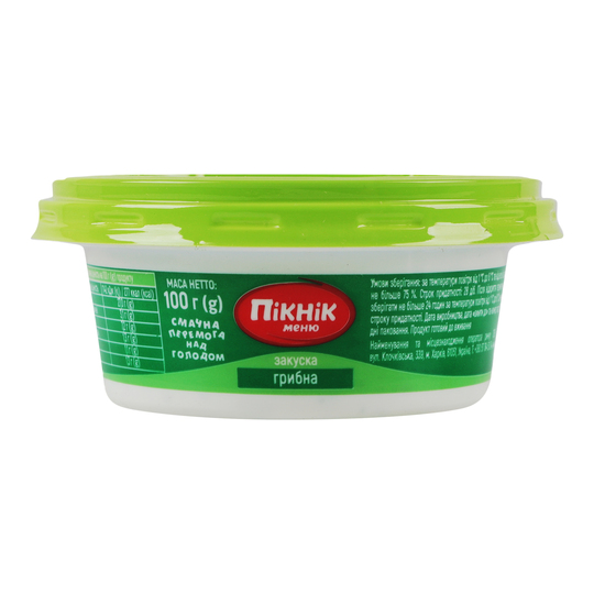 Закуска Грибна Пікнік меню 100г