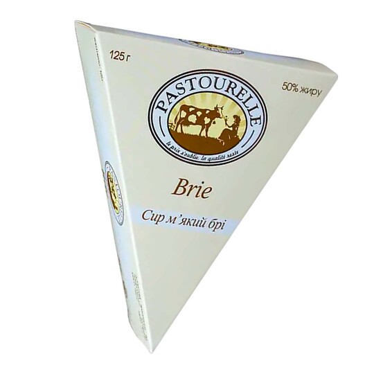 Сир м'який 50% Брі Pastourelle 125г