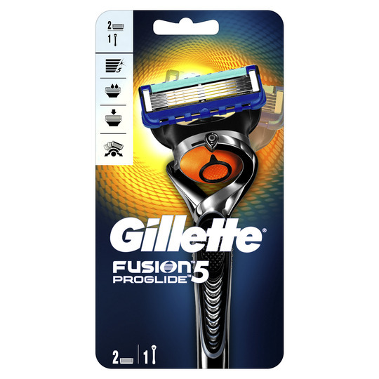 Бритва з 2 зм.кас.Gillette Fusion P.F.