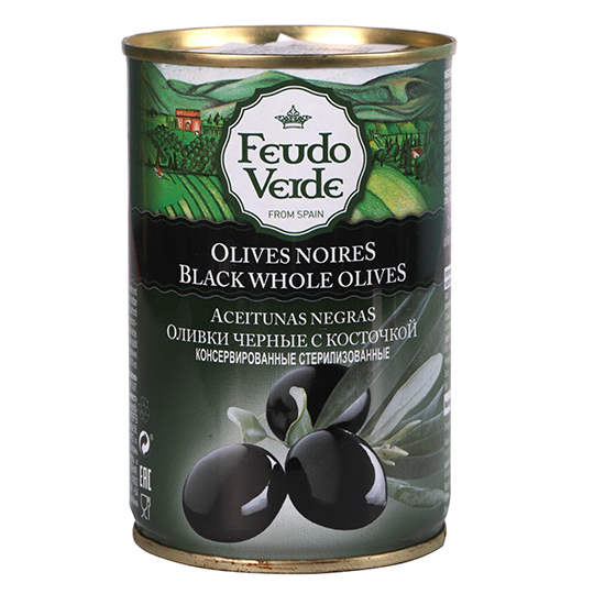 Маслини з/к конс.стер.Feudo Verde 300г
