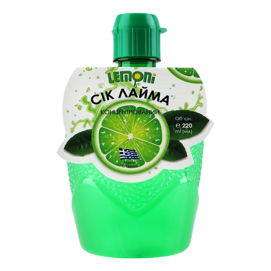 Сік лайму 100% Lemoni 220мл