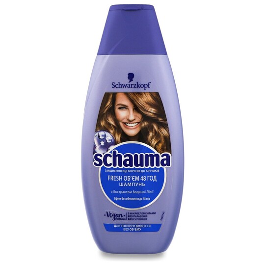 Шампунь ліф.Fresh обєм 24г.Schauma 400мл