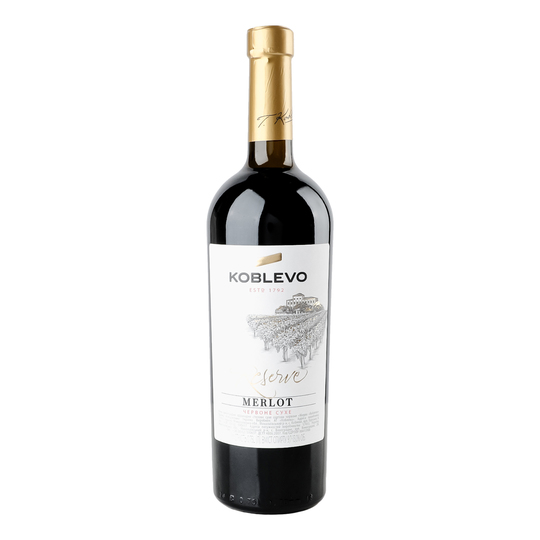 Вино Коблево Reserve Мерло ч/с14%0,75л