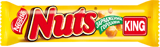 Батончик шоколадний Nuts King Size 60г