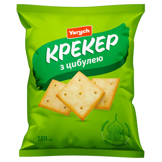 Крекер з цибулею Yarych 180г