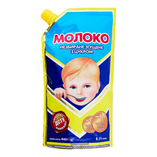 Молоко згущ.з цук.8,5% Первомайськ 440г