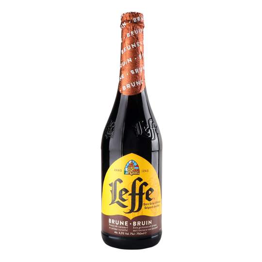 Пиво темне Leffe Brune 6,5% 0,75л с/пл