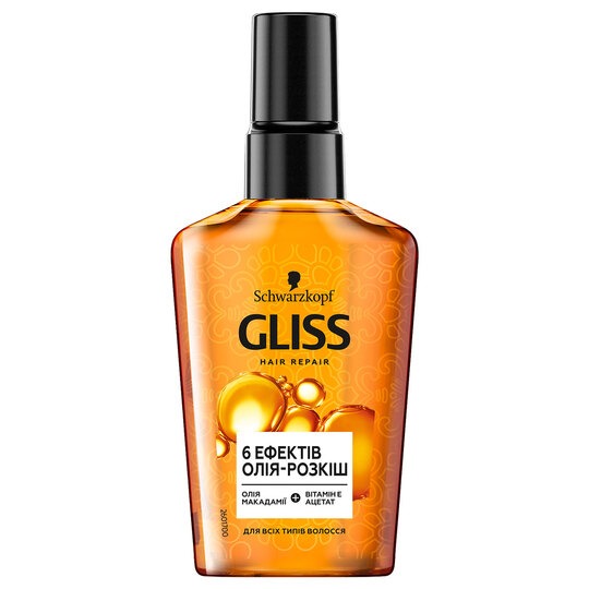 Олія Розкіш GlissKur 6 еф.Gliss Kur 75г