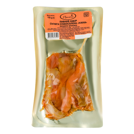 Набір пивний сьомга с/с Русалочка 100г