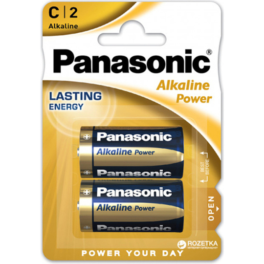 Батарейка Panasonic Alkaline P.C бл.2