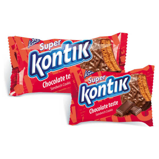 Печиво-сендвіч шоколад super Kontik 90г