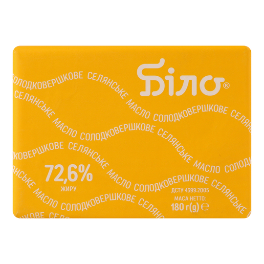 Масло сол/вер.72,6% сел.фас.еколін 180г